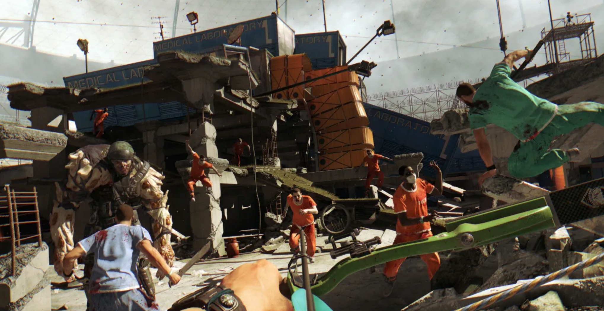 Joc Dying Light The Following Enhanced Edition pentru PlayStation 4 PS4 Second-Hand SH