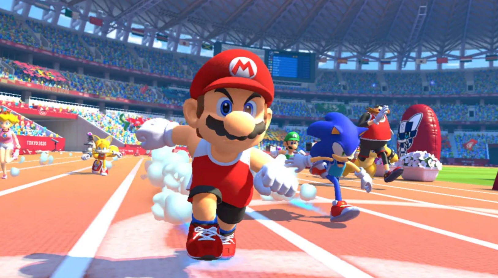 Joc MARIO & SONIC AT THE OLYMPIC GAMES TOKYO 2020 pentru Nintendo Switch Second-Hand SH