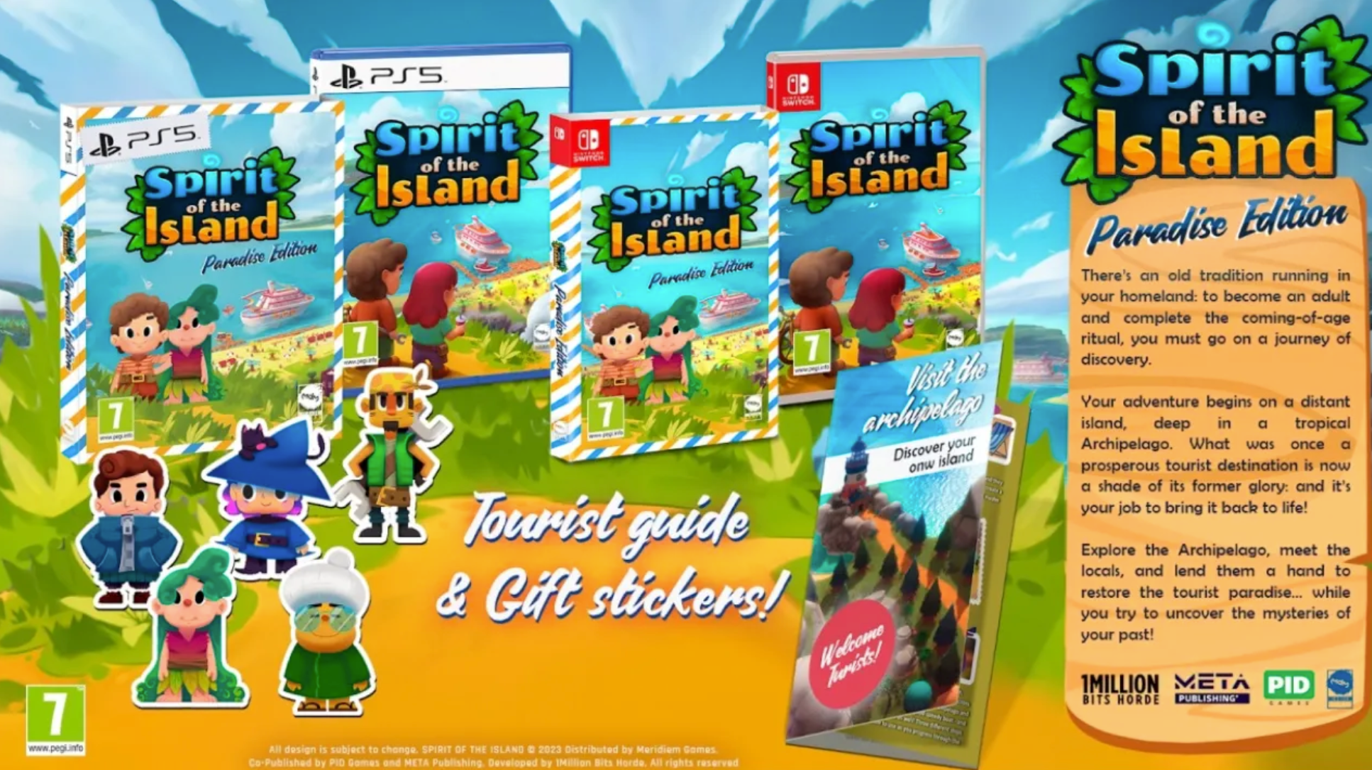 Joc Spirit Of The Island Paradise Edition pentru Nintendo Switch NOU