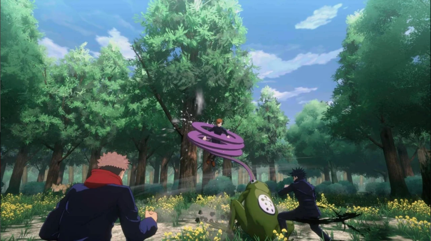 Joc Jujutsu Kaisen Cursed Clash pentru PlayStation 5 PS5 Second-Hand SH