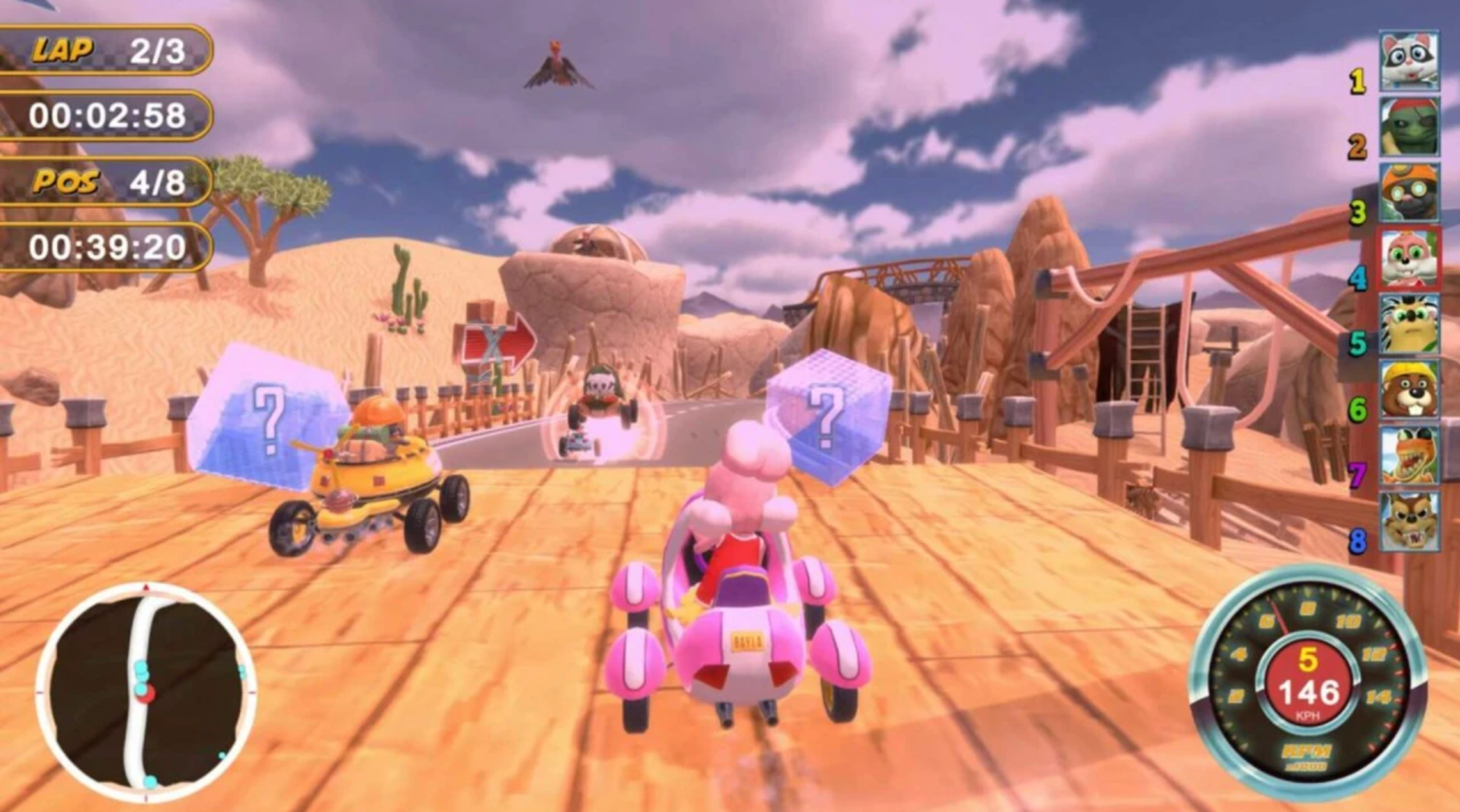 Joc Animal Kart Racer pentru Nintendo Switch Second-Hand SH