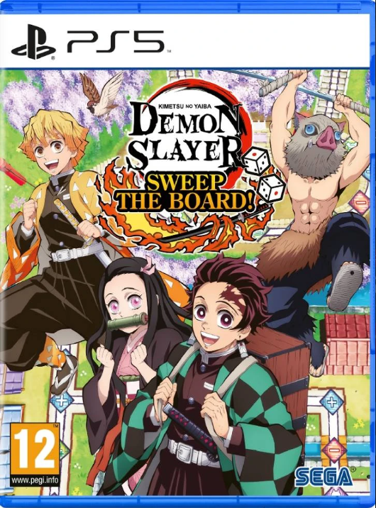 Joc Demon Slayer Kimetsu No Yaiba Sweep The Board pentru PlayStation 5 PS5 Second-Hand SH