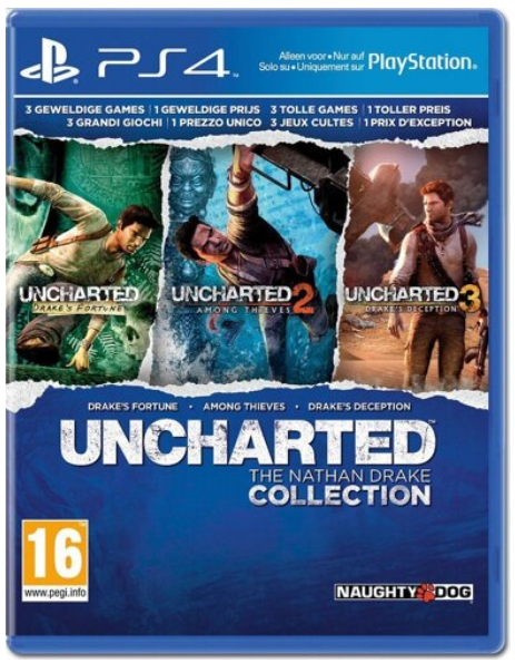 Joc Uncharted The Nathan Drake Collection pentru PlayStation 4 PS4 NOU