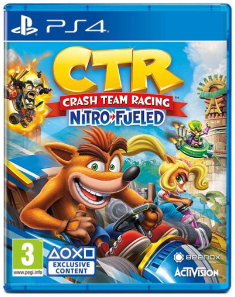 Joc Crash Team Racing Nitro-Fueled pentru PlayStation 4 PS4 Second-Hand SH