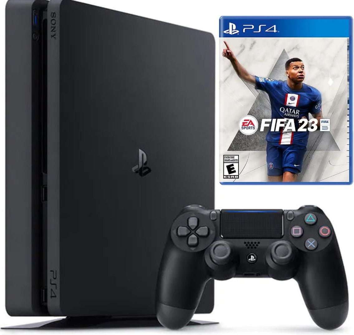 Consola Sony PlayStation 4 SLIM PS4 1TB + Controller + FIFA 23 Second-Hand SH
