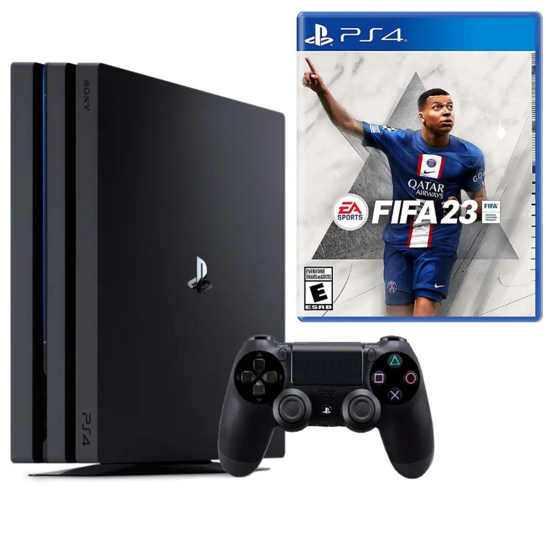 Consola Sony PlayStation 1TB PS4 + Controller + FIFA 23 Second-Hand SH