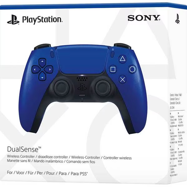 Controller Wireless PlayStation 5 DualSense, Cobalt Blue, Albastru, NOU