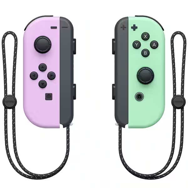 Pereche Joy-Con NINTENDO Switch, Pastel Purple - Pastel Green Violet-verde