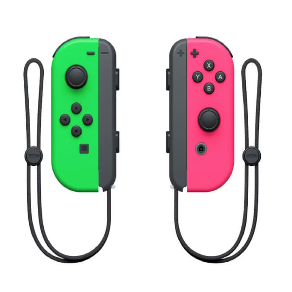 Pereche Joy-Con NINTENDO Switch NSW, Neon Pink/Neon Green Second-Hand SH