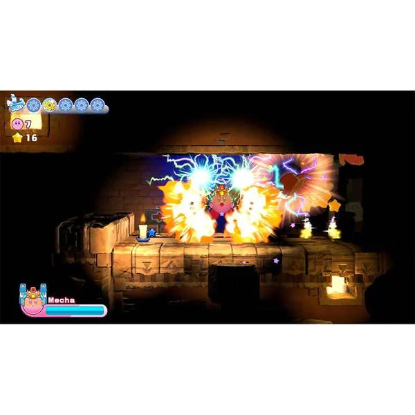 Consola Nintendo Switch OLED cu Joy-Cons ALB/WHITE + Kirby’s Return to Dream Land Deluxe NOU