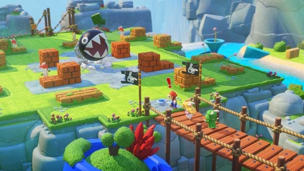 Joc Mario + Rabbids Kingdom Battle Nintendo Switch Second-Hand SH