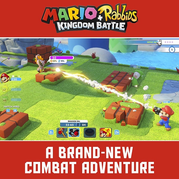 Joc Mario + Rabbids Kingdom Battle Nintendo Switch Second-Hand SH