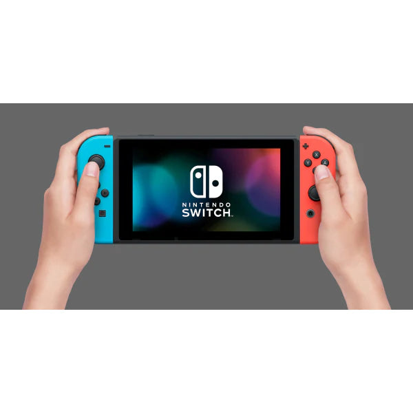 Consola Nintendo Switch V2 cu JOY-CONS Red/Blue + Joc Super Mario Party NOU