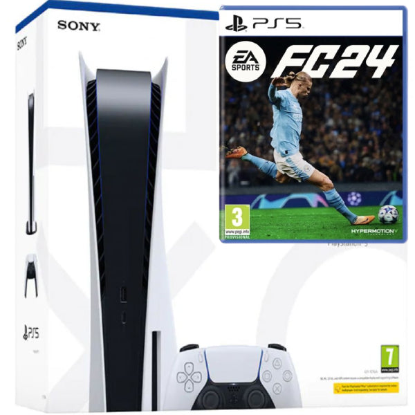 Consola Sony PlayStation 5 PS5 Disk Edition 825 GB Second-Hand SH + Joc FC24