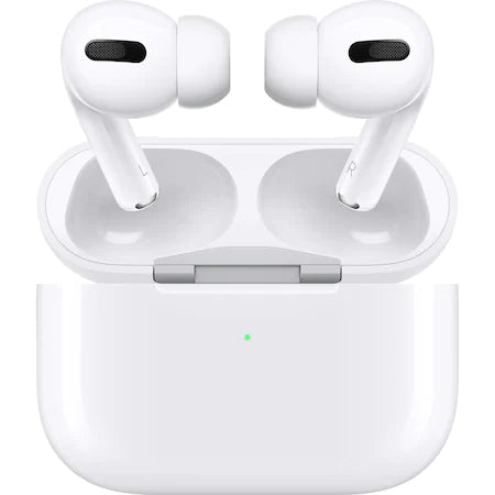 Casti Apple AirPods Pro 1 True Wireless, Bluetooth, In-Ear, Microfon, Carcasa Incarcare MagSafe, ALB