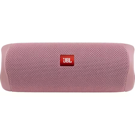 Boxa portabila JBL Flip 5, Bluetooth, PartyBoost, Roz