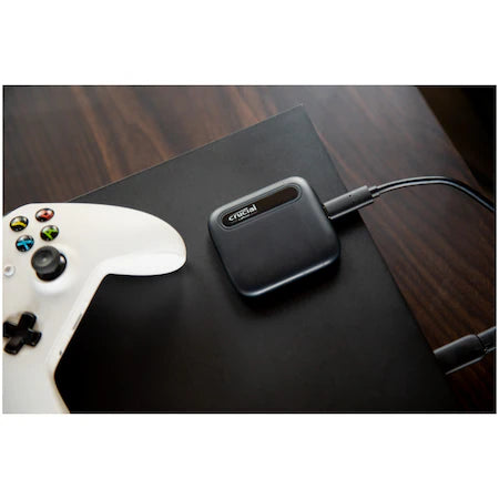 SSD extern Crucial X6, 2TB, 2.5", USB 3.0, Negru NOU