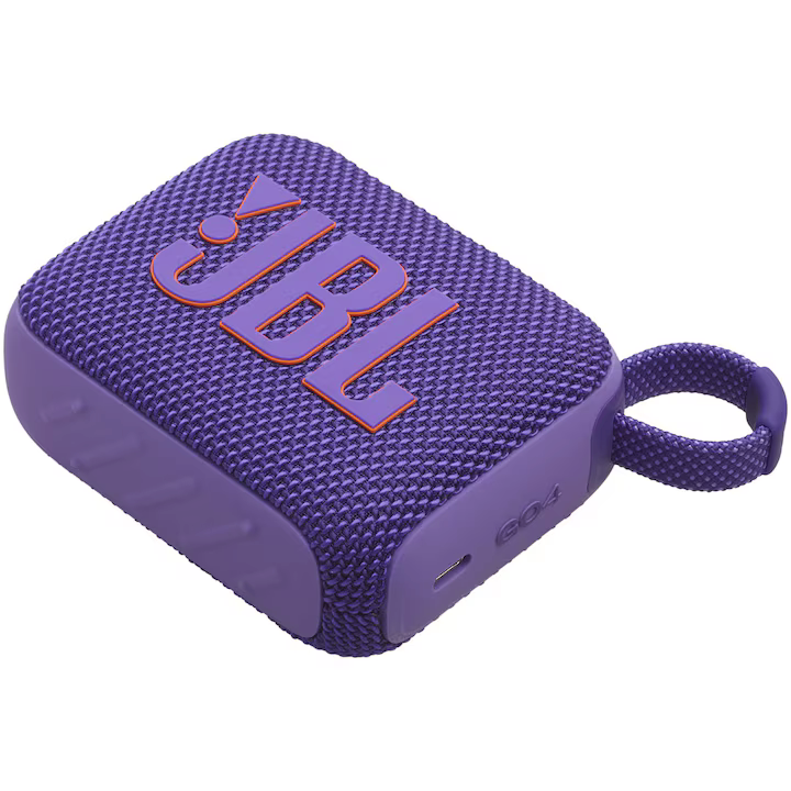 Boxa portabila JBL Go 4, IP67, Bluetooth, Auracast, Violet NOU