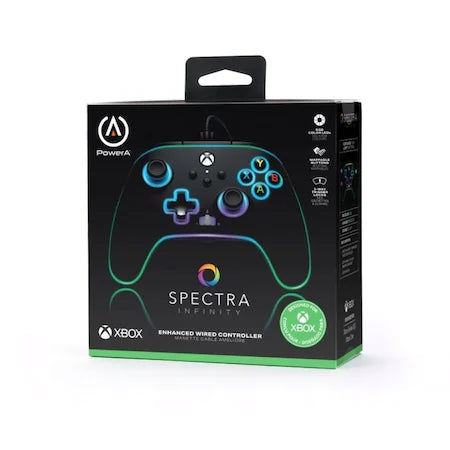 Spectra InfinityController cu fir pentru Xbox Series X|S RGB NOU
