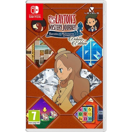 Joc LAYTONS MYSTERY JOURNEY KATRIELLE AND THE MILLIONAIRES CONSPIRACY DELUXE EDITION pentru Nintendo Switch Second-Hand SH