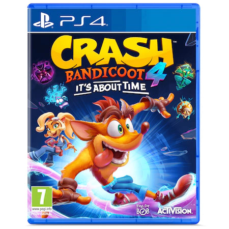 Joc Crash Bandicoot 4 It's About Time Pentru PlayStation 4 PS4 Second-Hand SH