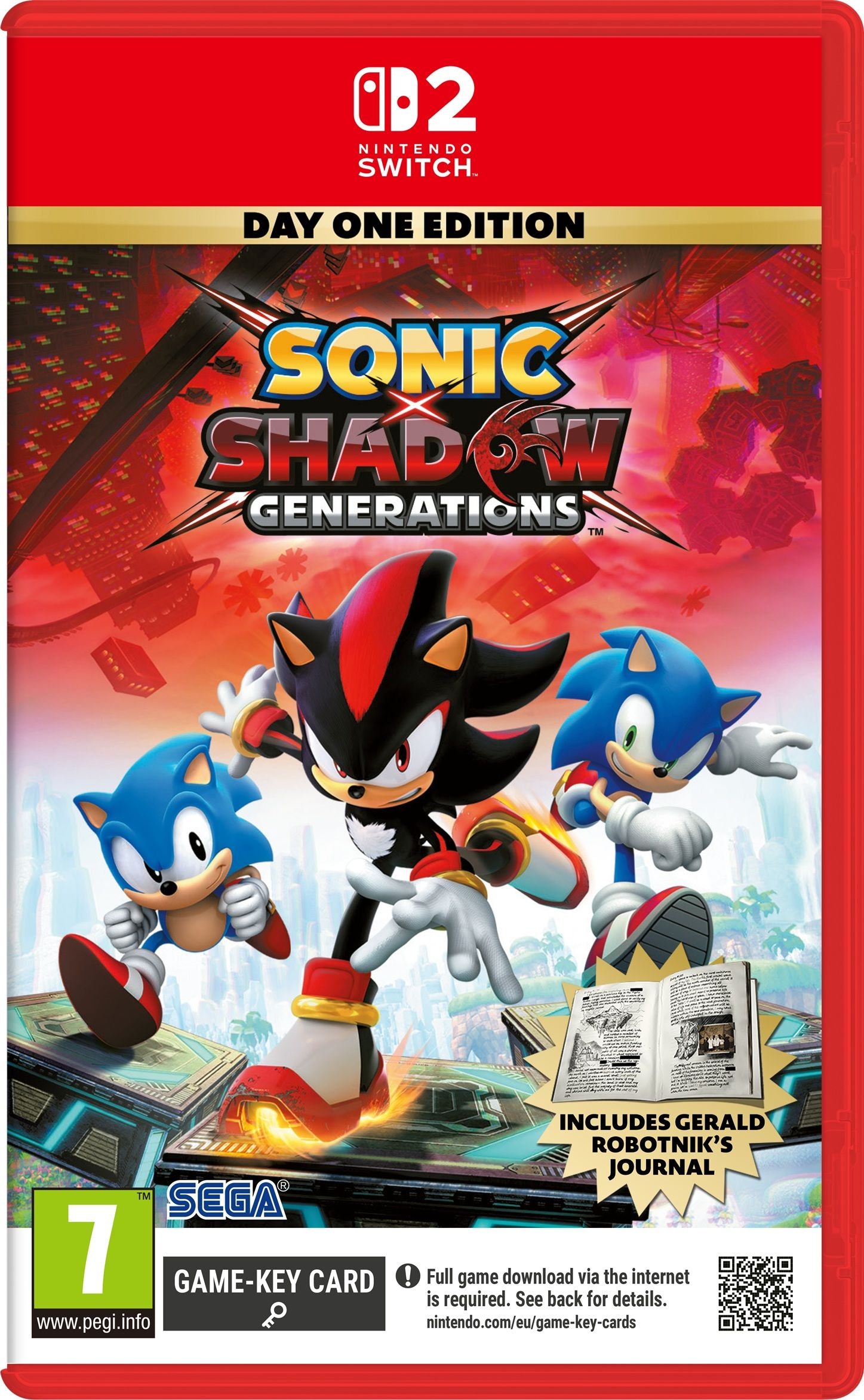 Joc Sonic x Shadow Generations - Day One Edition pentru Nintendo Switch Second-Hand SH