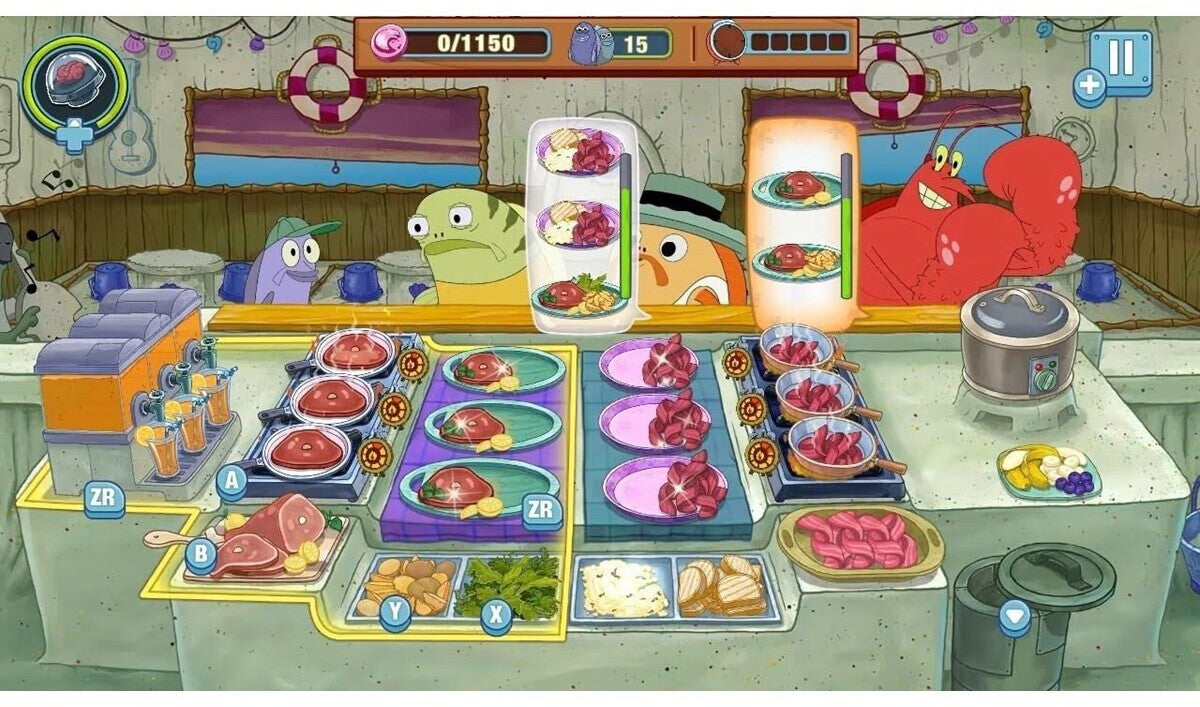 Joc SpongeBob Squarepants: Krusty Cook-Off Extra Krusty Edition pentru Nintendo Switch NOU