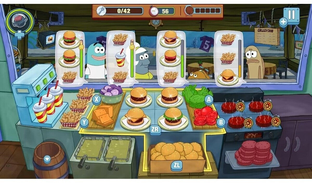 Joc SpongeBob Squarepants: Krusty Cook-Off Extra Krusty Edition pentru Nintendo Switch NOU