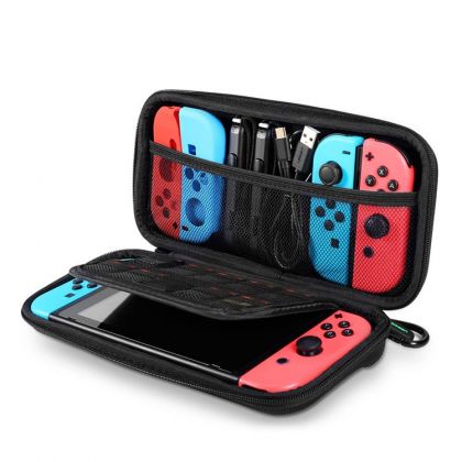 Husa de protectie consola Nintendo Switch + suport accesorii, neagra, Ugreen Second-Hand SH