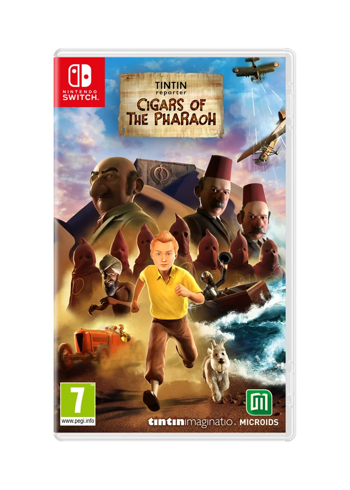 Joc Tintin Reporter: Cigars of the Pharaoh pentru Nintendo Switch NOU