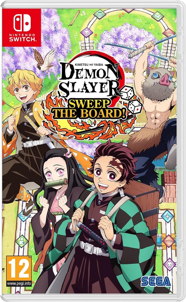 Joc Demon Slayer: Kimetsu no Yaiba - Sweep the Board! pentru Nintendo Switch Second-Hand SH