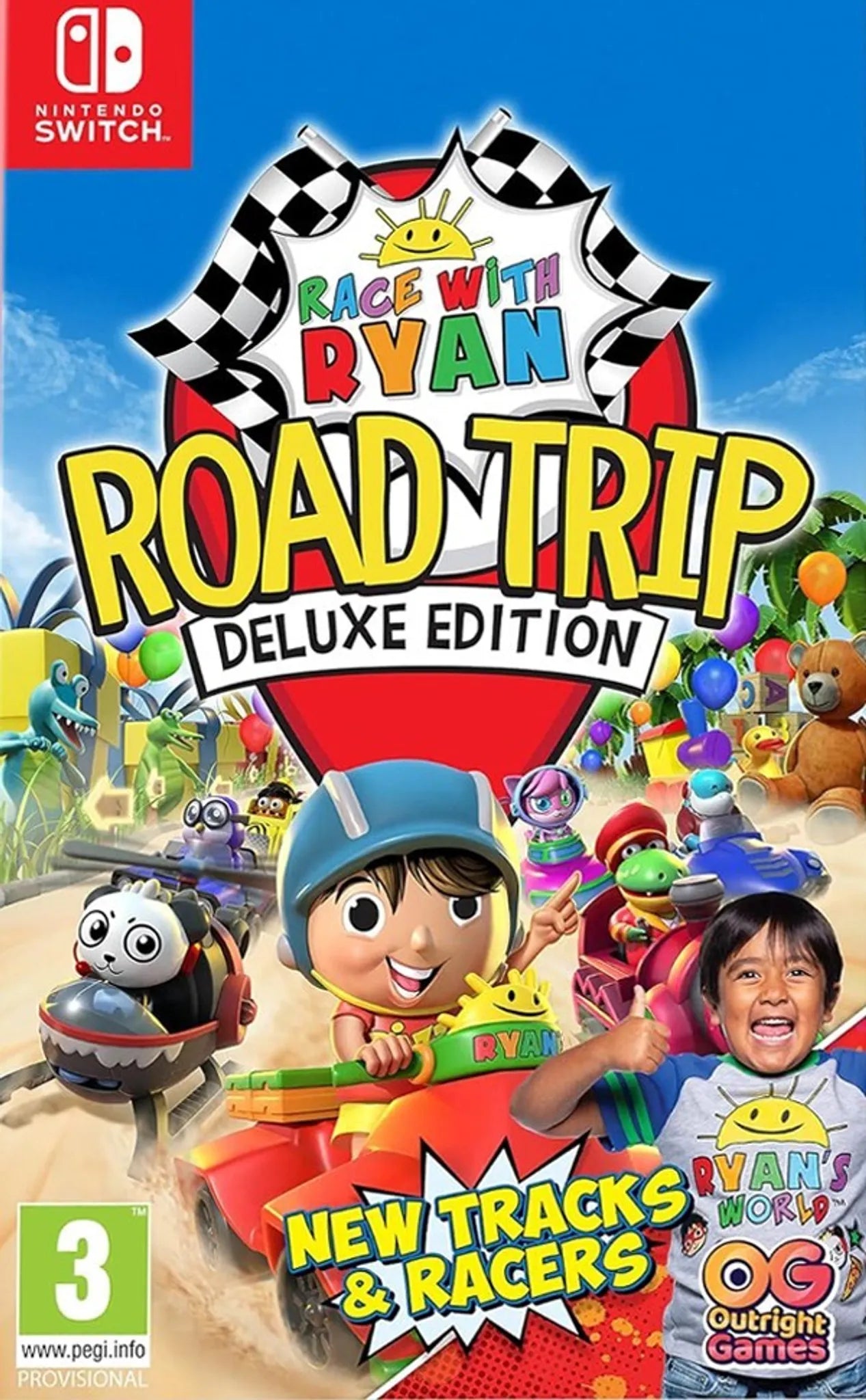 Joc Race with Ryan: Road Trip - Deluxe Edition pentru Nintendo Switch NOU