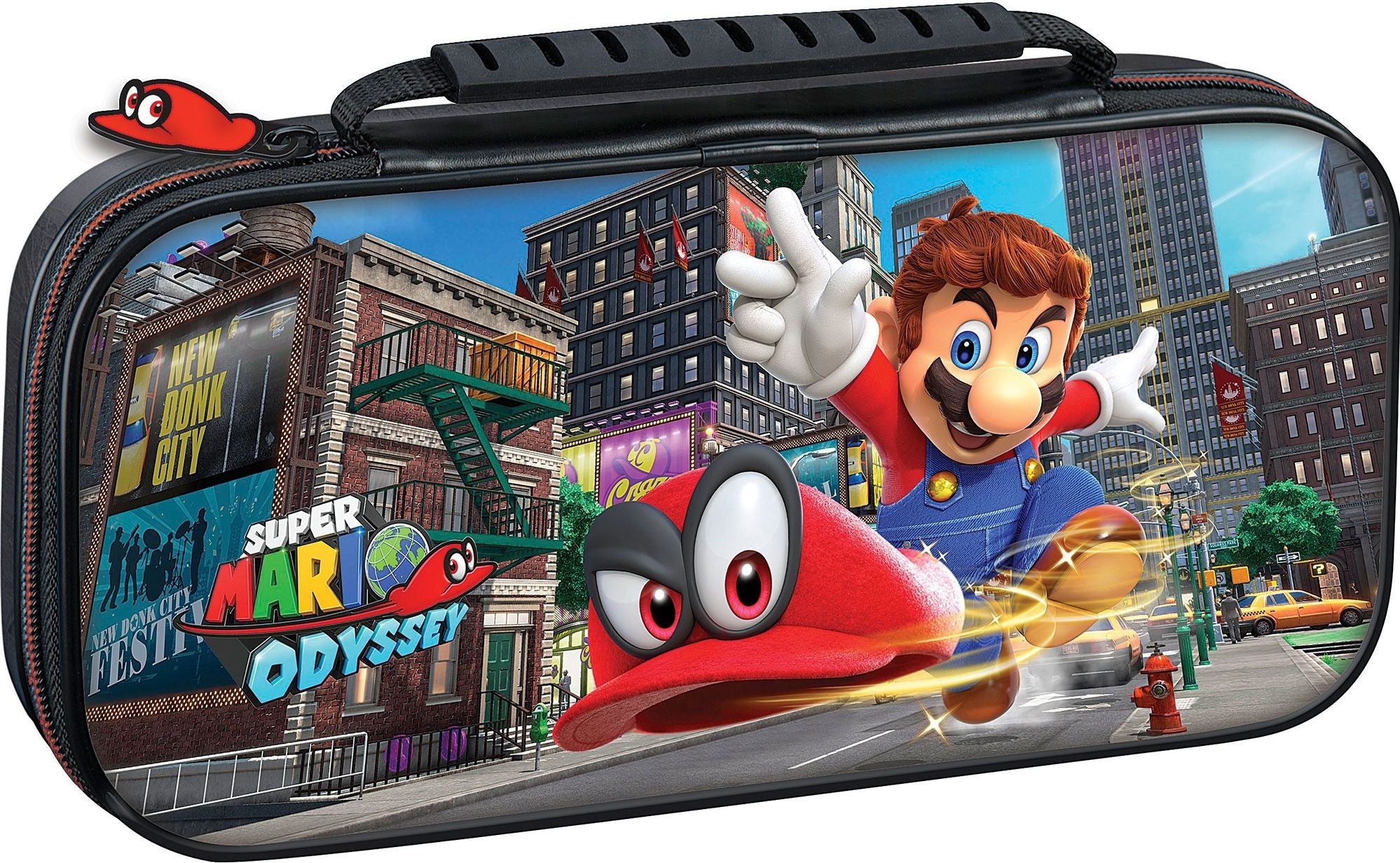 Husă Big Ben Deluxe Travel Case Mario Odyssey pentru Nintendo Switch, carcasă rigidă – Multicolor Second-Hand SH
