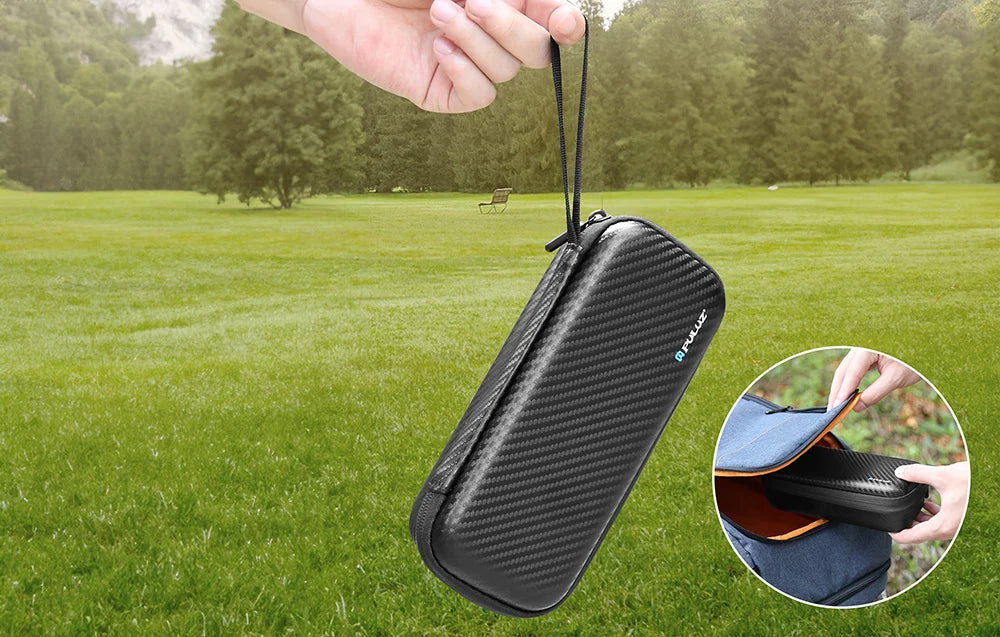 Mini geantă PULUZ PU945B pentru DJI Osmo Pocket 3, carcasă EVA rigidă, portabilă – Negru Second-Hand SH