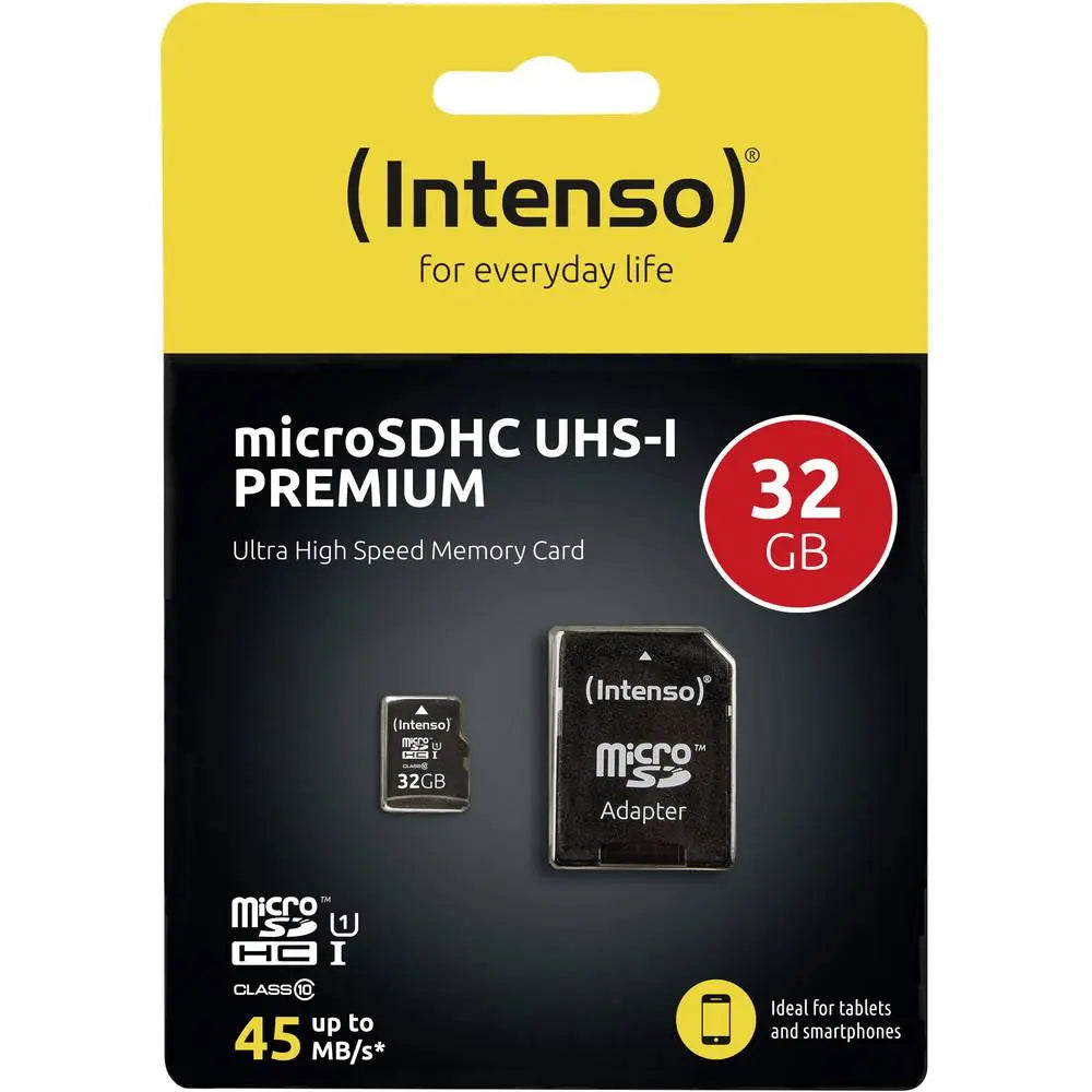 Card de Memorie Intenso Premium Micro SDHC 32GB Clasa 10 UHS-I Second-Hand SH