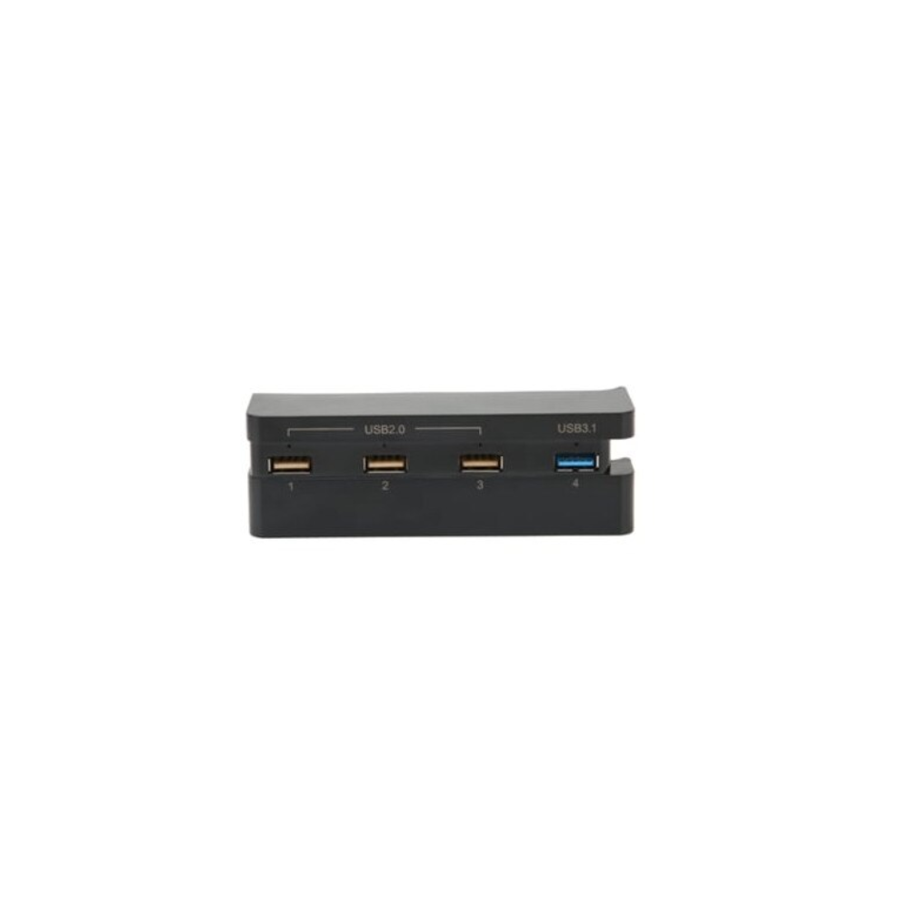 Hub USB 4 porturi pentru PS4 Slim, USB 3.1 & 2.0, extensie încărcare – Negru Second-Hand SH