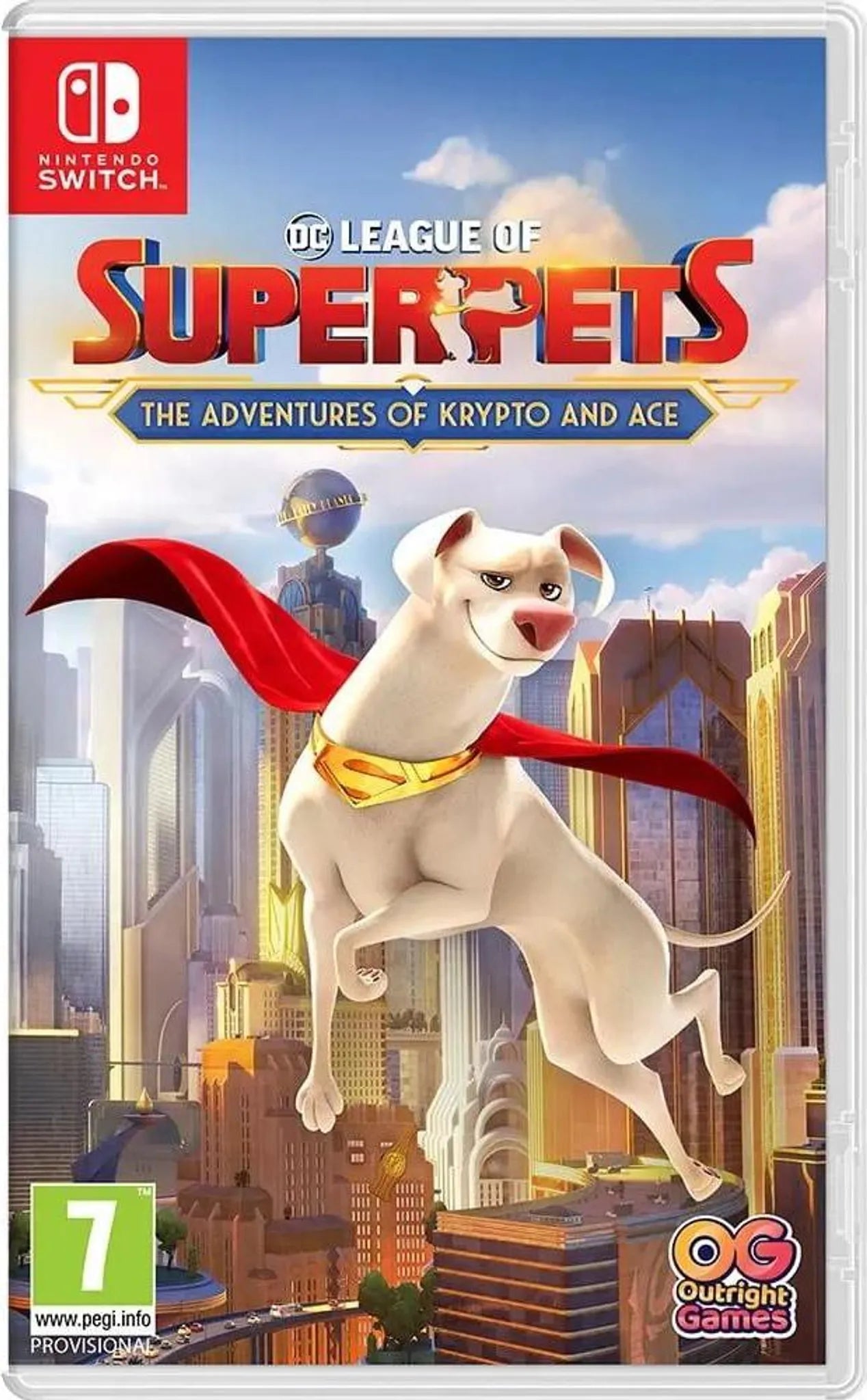 Joc DC League of Super-Pets: The Adventures of Krypto and Ace pentru Nintendo Switch NOU