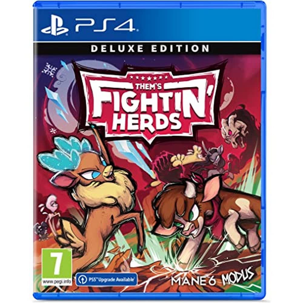 Joc Them's Fightin' Herds Deluxe Edition pentru PlayStation 4 PS4 Second-Hand SH