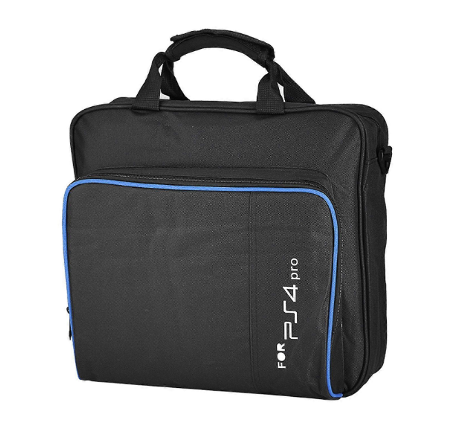 Geantă de transport pentru PlayStation 4 Pro, Negru, 40 × 34 × 13 cm, Nylon Second-Hand SH