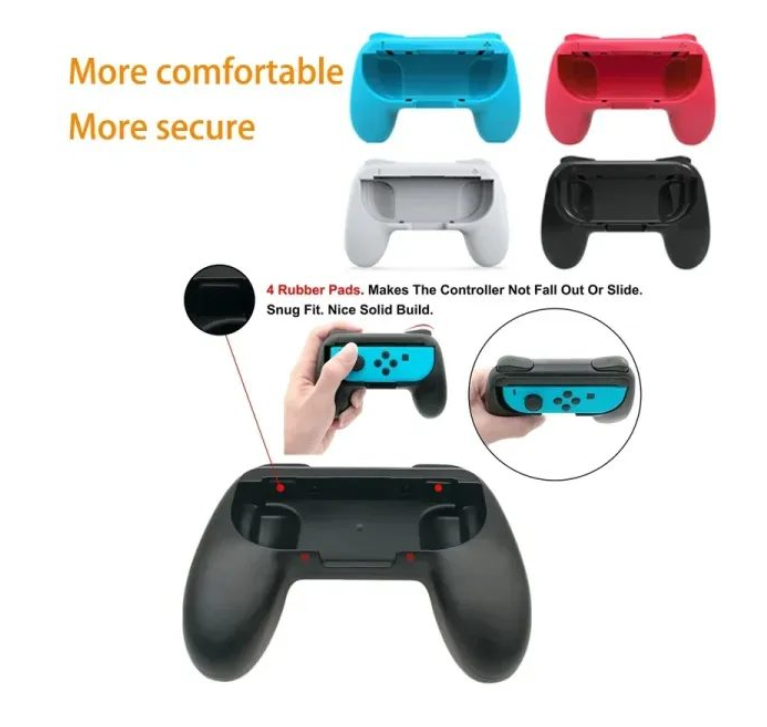Suport-mâner pentru Joy-Con Nintendo Switch, Alb Second-Hand SH
