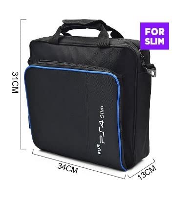 Geantă de transport TCOS TECH pentru PlayStation 4 Slim, Negru Second-Hand SH