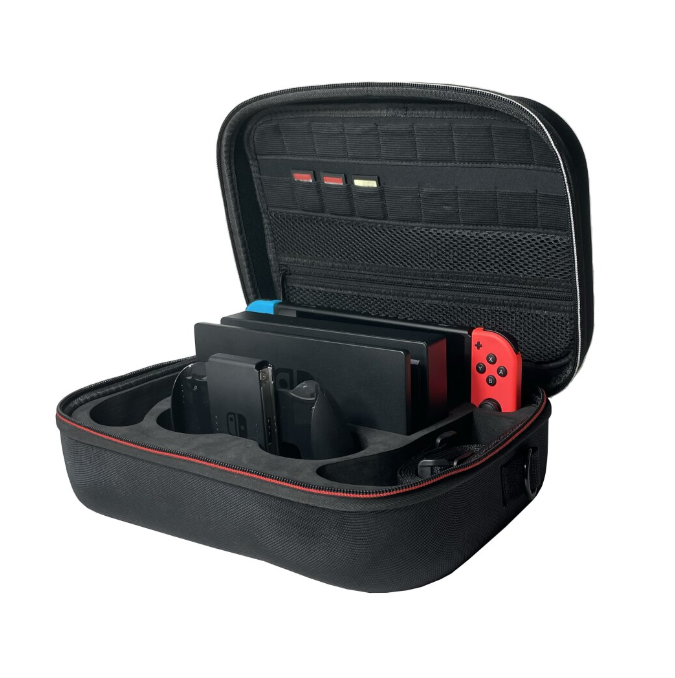 Geantă QWare Storage Case Deluxe pentru Nintendo Switch/Lite/OLED, Negru Second-Hand SH