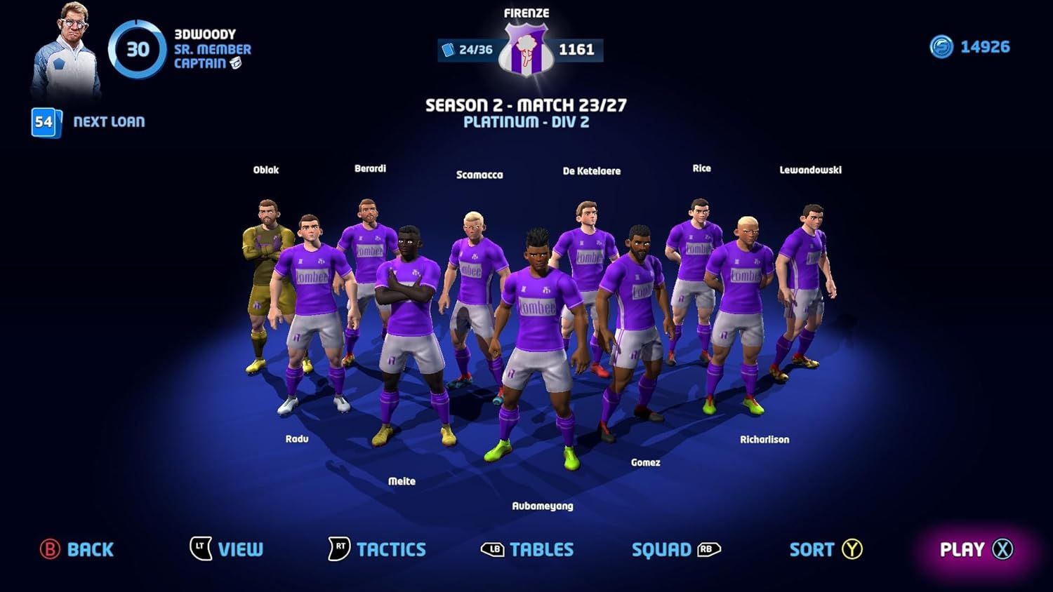 Joc Sociable Soccer 25 pentru PlayStation 4 PS4 Second-Hand SH