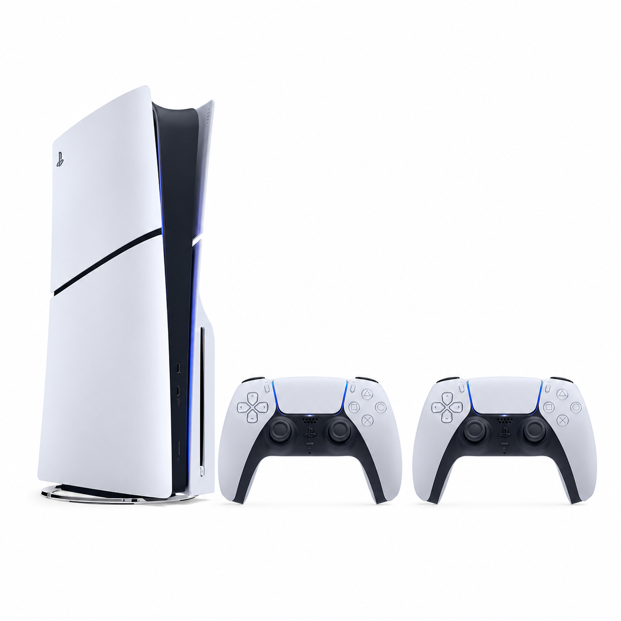 Consolă Sony PlayStation 5 Slim (PS5) 825GB + 2Controllere, E-Chassis, Alb Second-Hand SH
