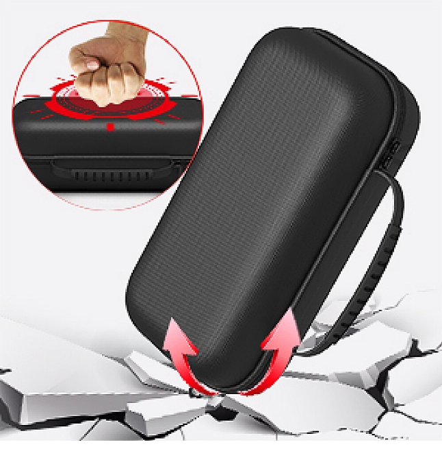 Husă de transport pentru Nintendo Switch / Switch OLED, poliester, design compact – Negru Second-Hand SH