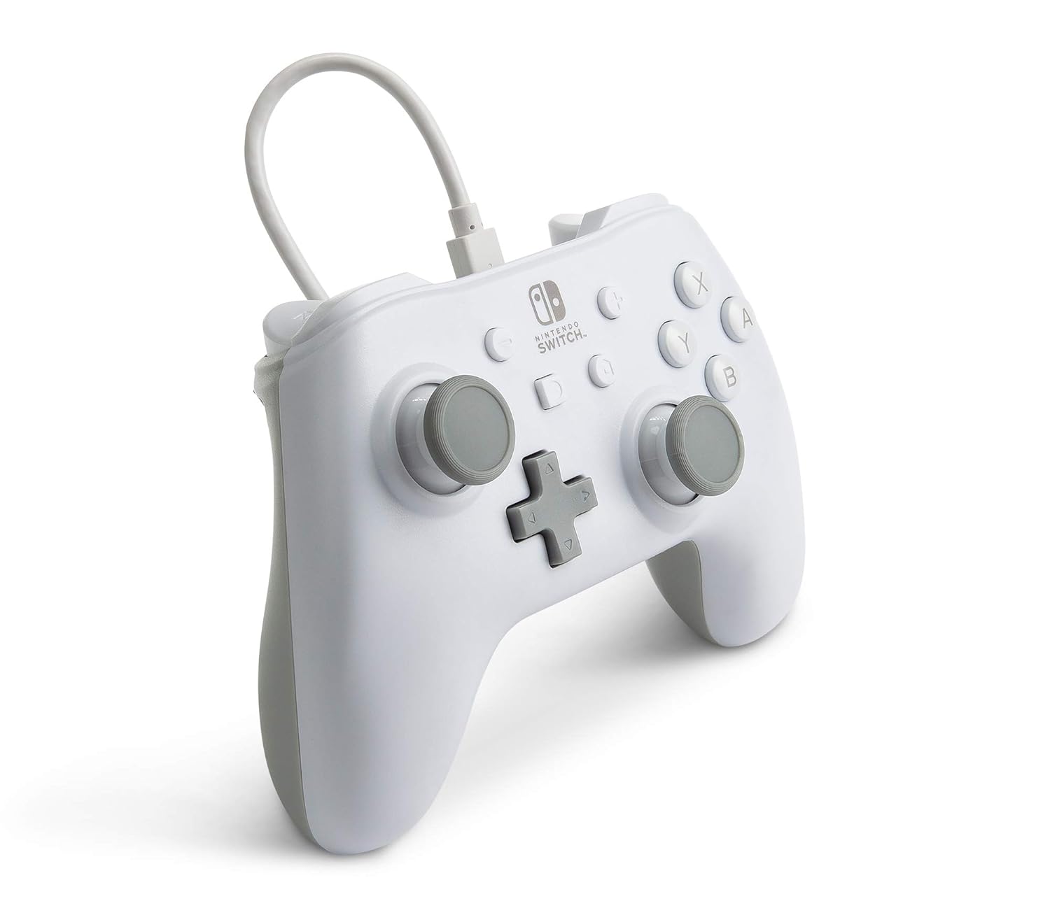 Controller POWERA Wired NINTENDO Switch Alb