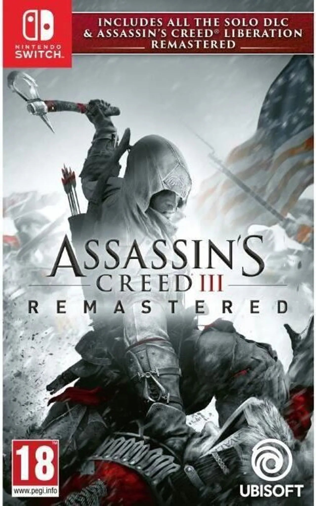 Joc Assassin's Creed III Remastered pentru Nintendo Switch Second-Hand SH