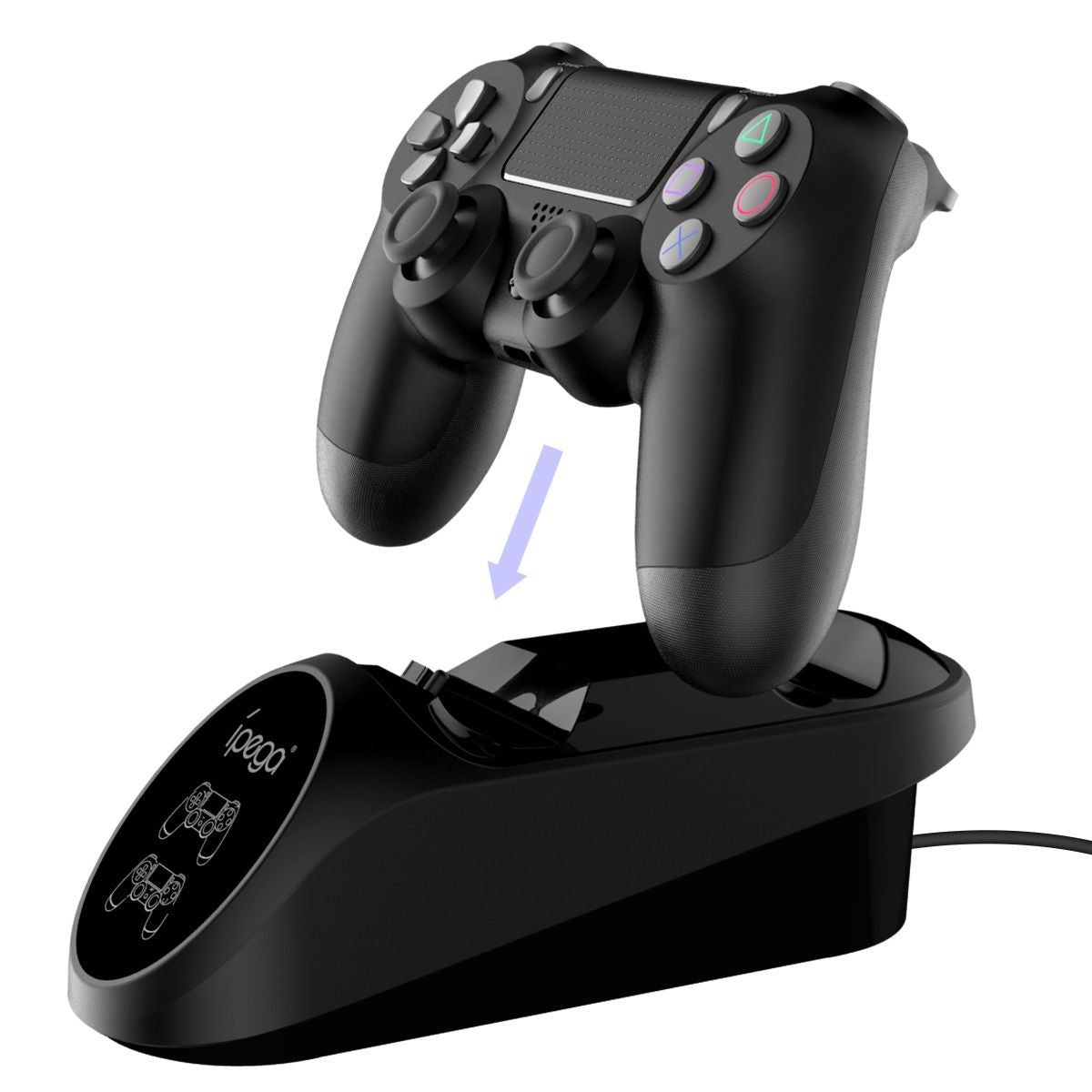 Încărcător dublu pentru gamepad iPega 9180 pentru PlayStation 4 PS4 Second-Hand SH