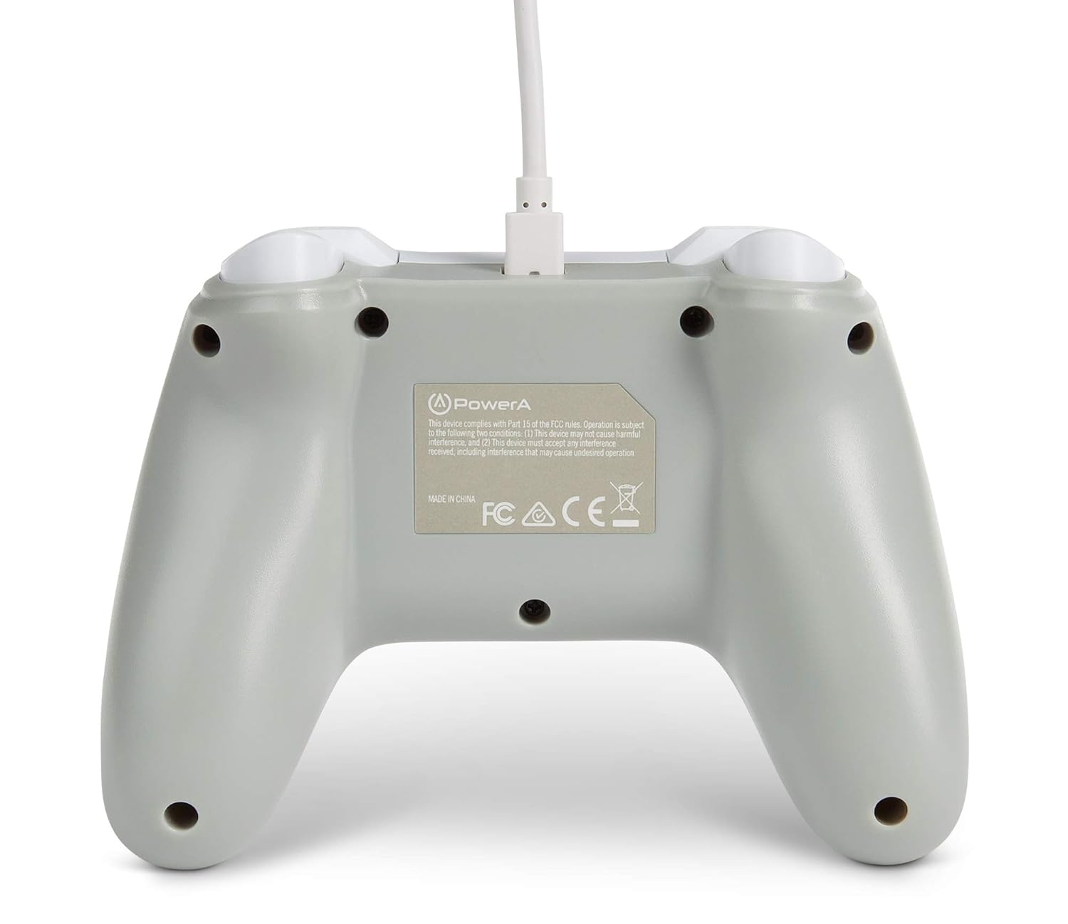 Controller POWERA Wired NINTENDO Switch Alb