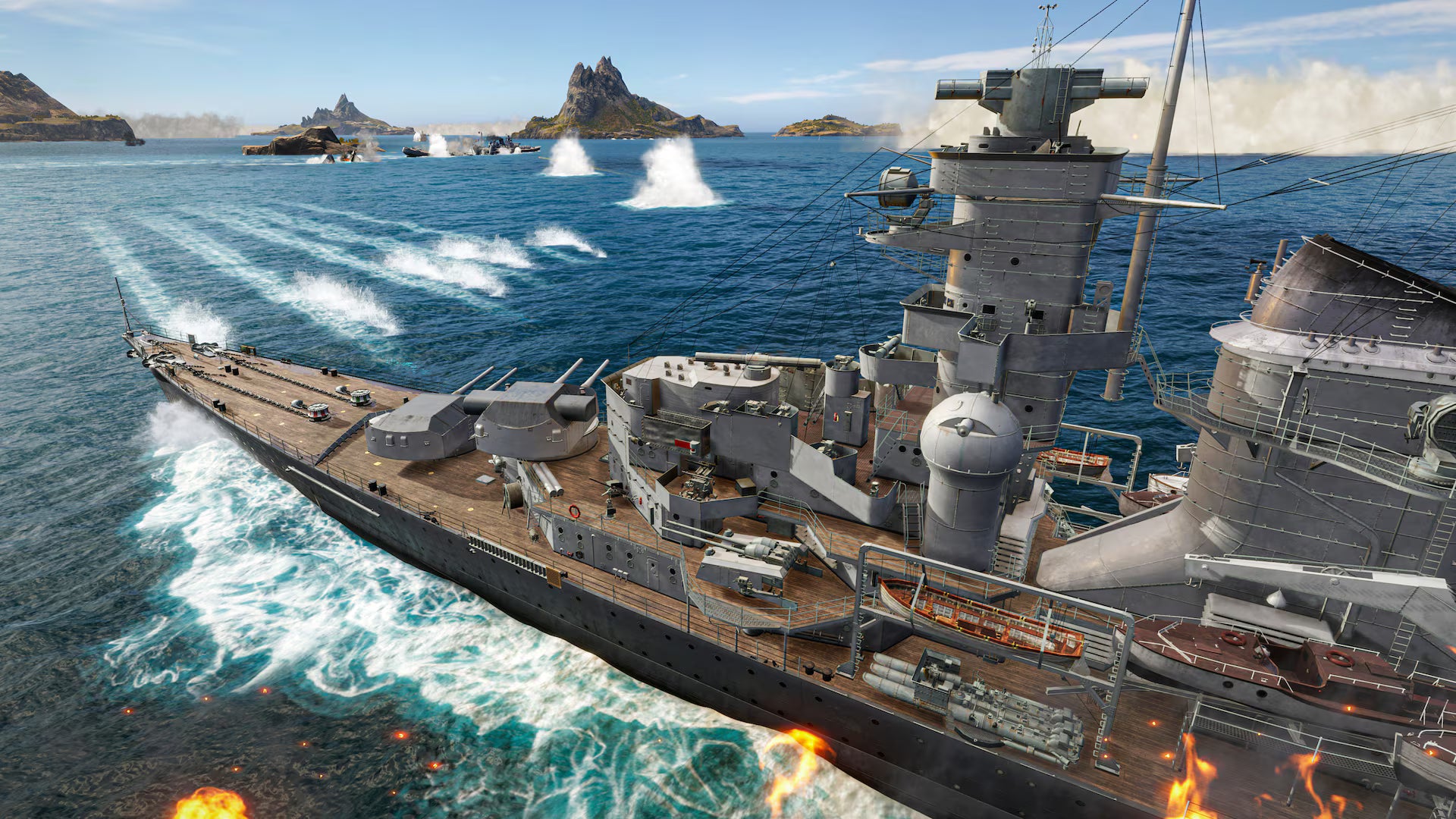 Joc World of Warships: Legends - Firepower Deluxe Edition pentru PlayStation 4 PS4 Second-Hand SH